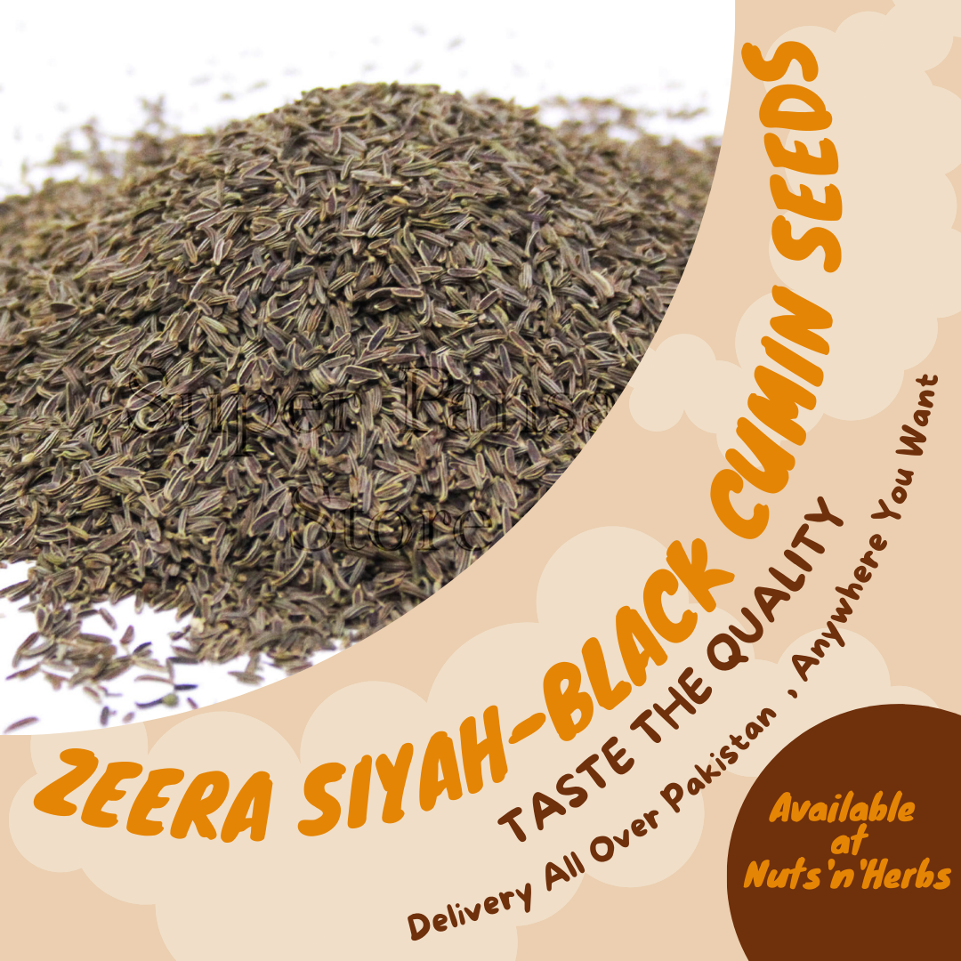 Zeera Siyah(Kali Zeeri)-Black Cumin Seeds
