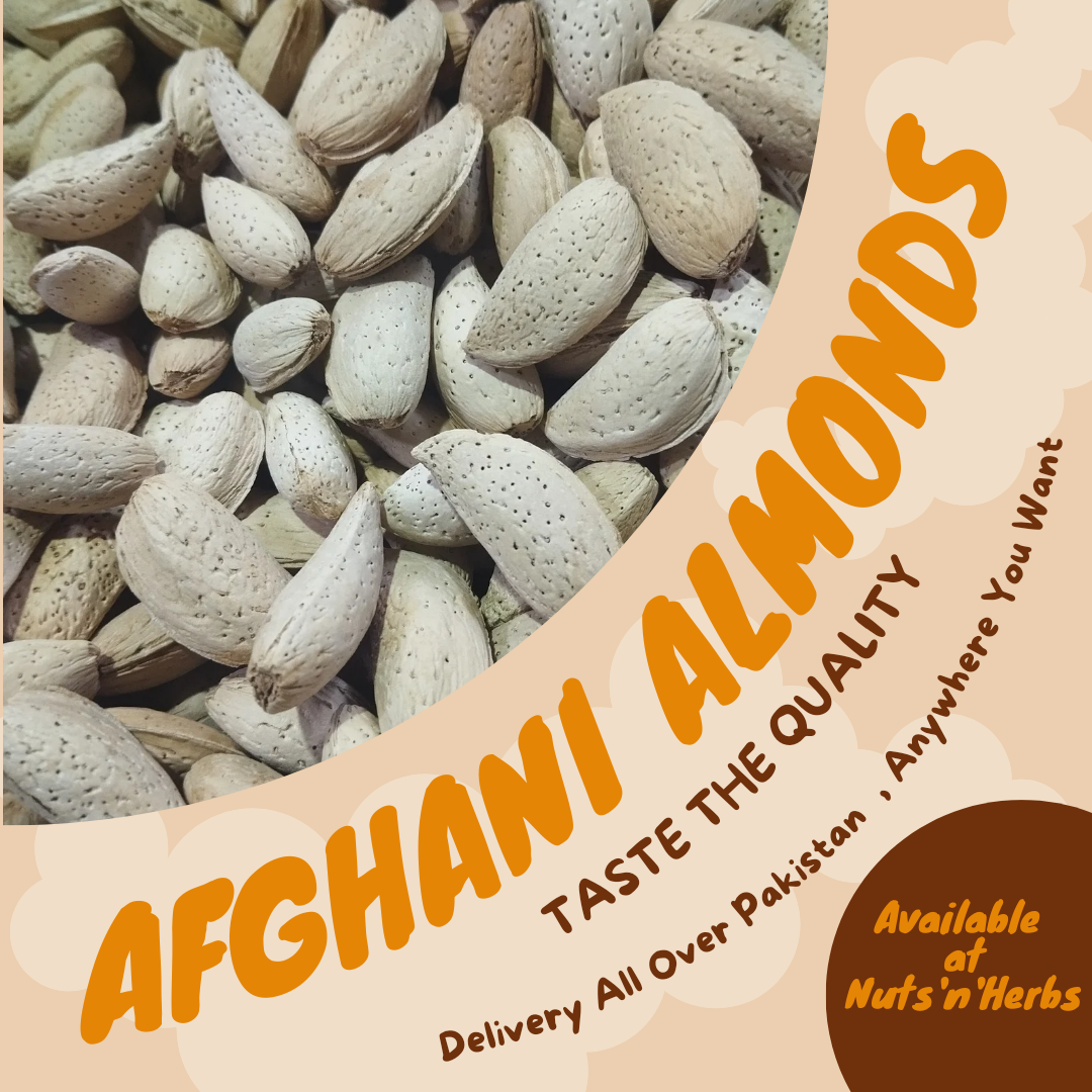 Abdul Wahidi Afghani Badam-Long Almonds