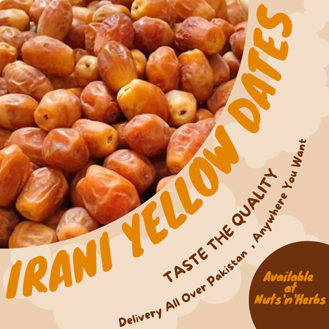 Irani Yellow Dates(Khajoor)