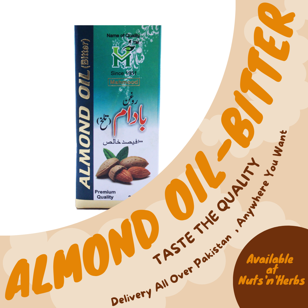 Almond oil(Bitter)-Roghan e Badam(Talkh)