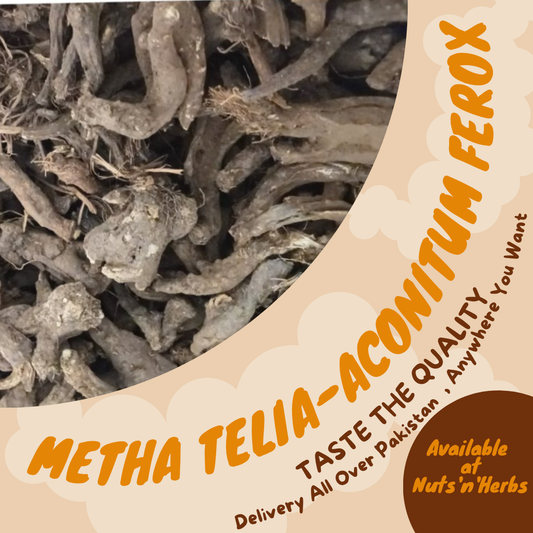 Metha Telia/Bachnag-Aconitum Ferox-میٹھا تیلیا