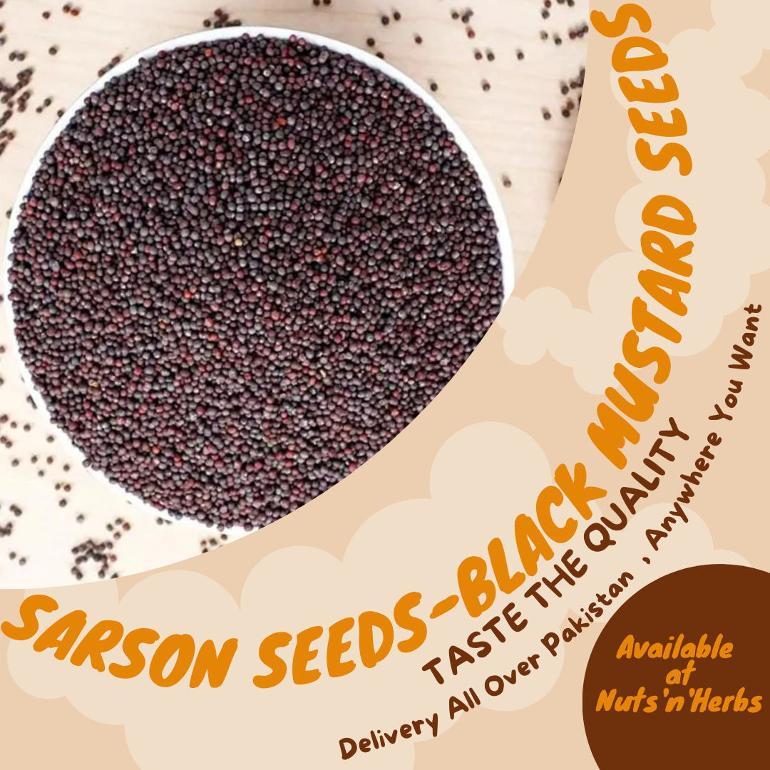 Kali Sarson Seeds-Black Mustard Seeds