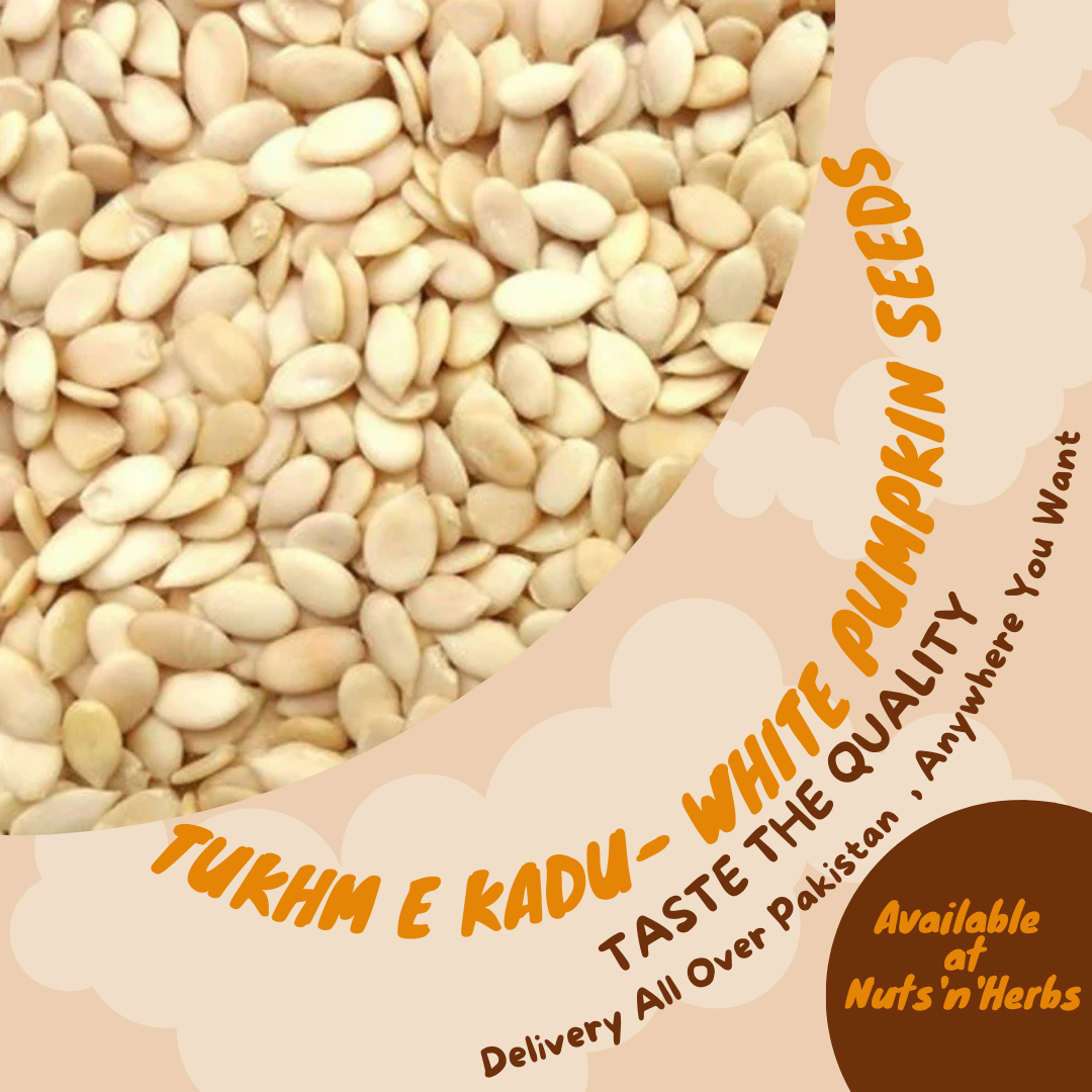 Tukhm e Kadu- White Pumpkin seeds